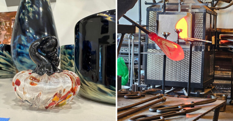 The Hattiesburg, Mississippi Glass Studio Where You Can Watch Molten Glass Take Shape