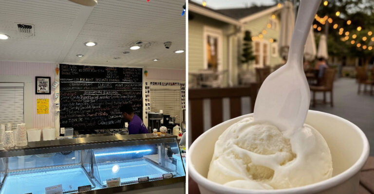 This Mississippi Ice Cream Shop Scoops A Big Lineup Of Specially Made Flavors That Rotate With The Seasons