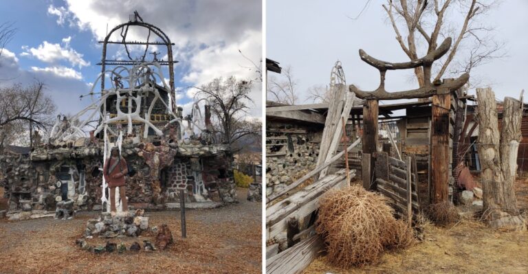 This Secret Nevada Roadside Stop Leads To Hundreds Of Incredible Sculptures In The Desert