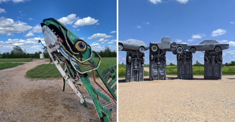 This Nebraska Field Has A Stonehenge Made Entirely Of Old Cars