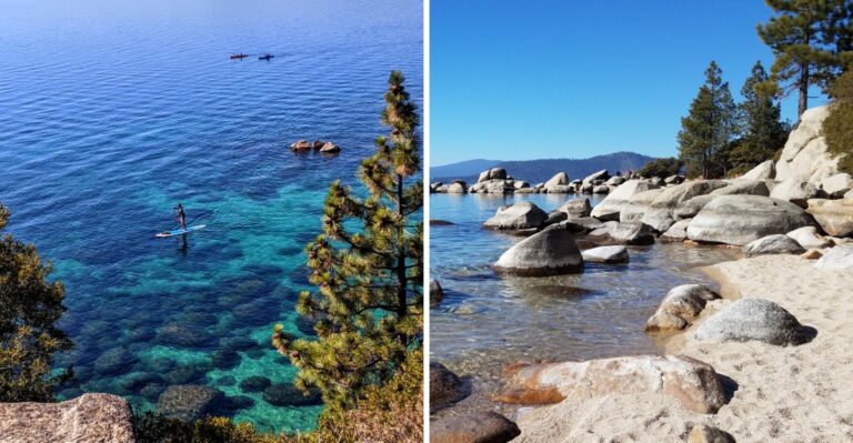This Nevada’s Hidden Lake Tahoe Beach Is A Paradise For Rock Lovers