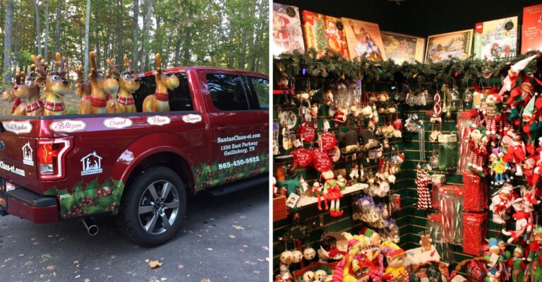 This Massive Tennessee Christmas Store Is Filled With Ornaments And Holiday Magic All Year Long