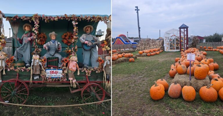 This Michigan Farm Market Turns Into A Halloween Wonderland Every October