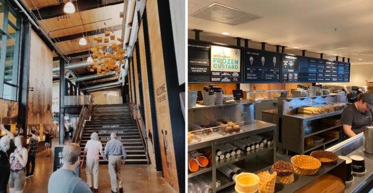 This Oregon Creamery Lets Kids Watch Cheese Being Made, Then Hands Them A Scoop Of Ice Cream