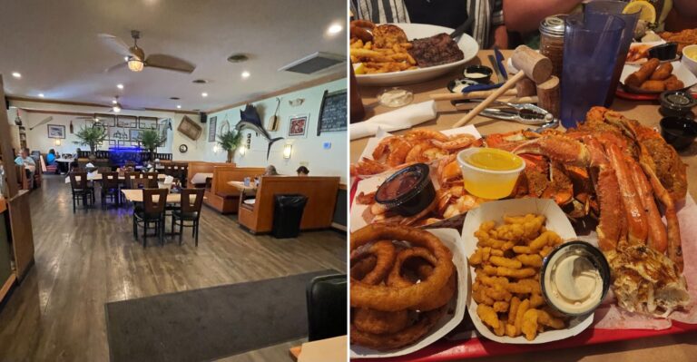 This Maryland Seafood Spot Stacks Crab Legs On The Table And Has Locals Spreading The Word