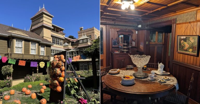 This California Mansion Transforms Into A Full-Scale Halloween Event Every Fall