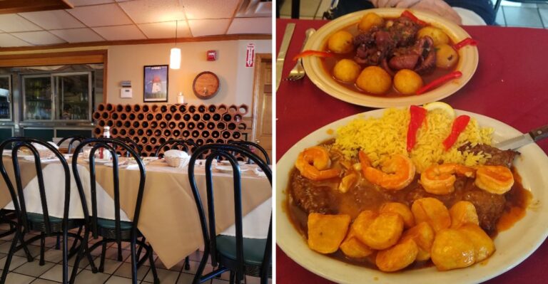 The Portuguese Seafood At This Little Massachusetts Restaurant Is Worth Every Mile Of The Drive