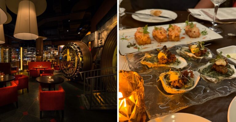 This New York Restaurant Lets You Eat Inside A Former Bank Vault
