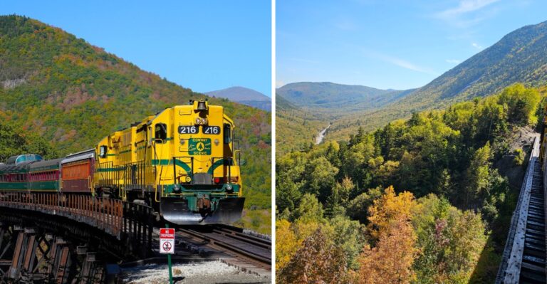 This New Hampshire Train Ride Offers Front Row Seats To Some Of The Most Stunning Fall Colors