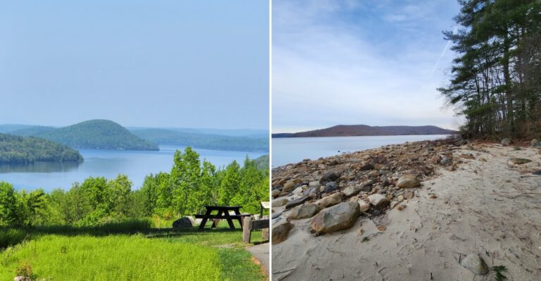 This Forgotten Massachusetts Lake Hides Lost Towns Where Streets Still Reappear Today