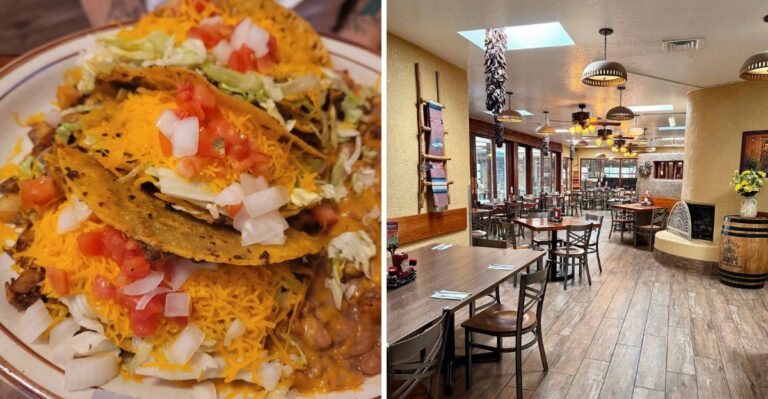 This New Mexico Mexican Restaurant Serves Enchiladas, Tacos, And Portions That Are Hard To Finish