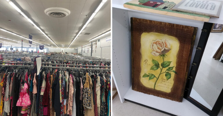 This Goodwill In Gulfport, Mississippi Has Color Tag Mondays And Outlet Bins Right Next Door