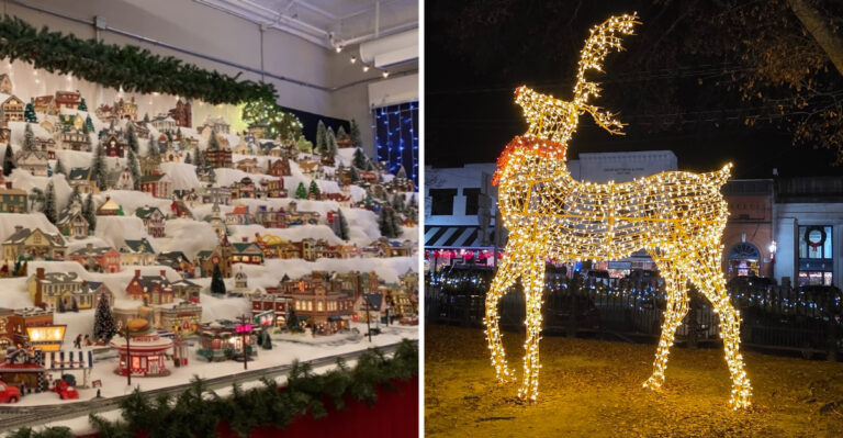 This Mississippi Town Will Soon Turn Its Historic Square Into A Christmas Wonderland Of Lights And Santa Photos