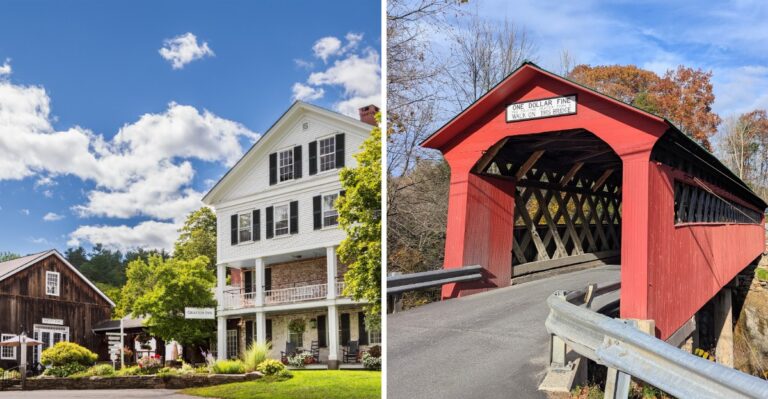 9 Charming Vermont Villages That Look Even More Magical When The Leaves Change