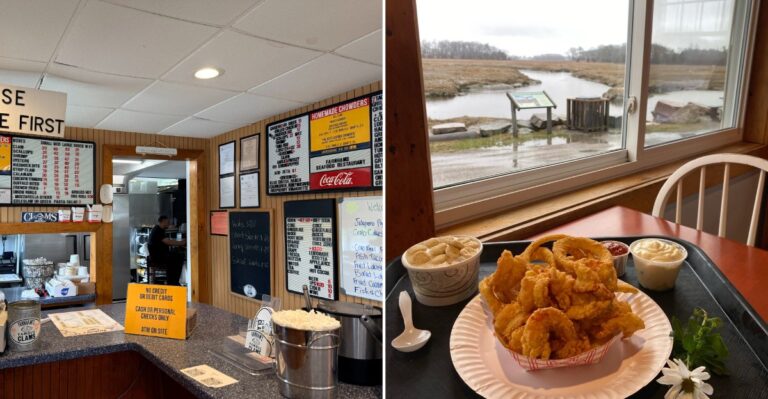 The Classic Massachusetts Clam Shack Serving Old-School Fried Seafood By The Marsh