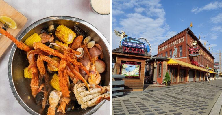This Washington Restaurant Pairs Waterfront Views With Seriously Huge Seafood Plates