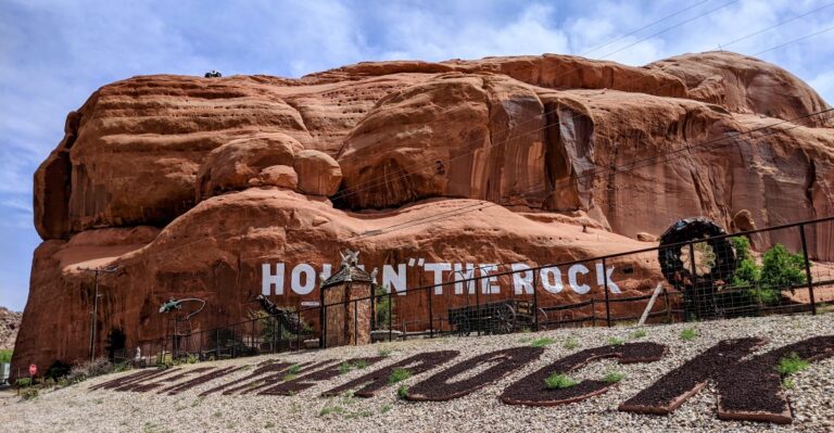 A 5,000 Square Foot Home Carved Straight Into A Cliff Waits Along A Utah Highway