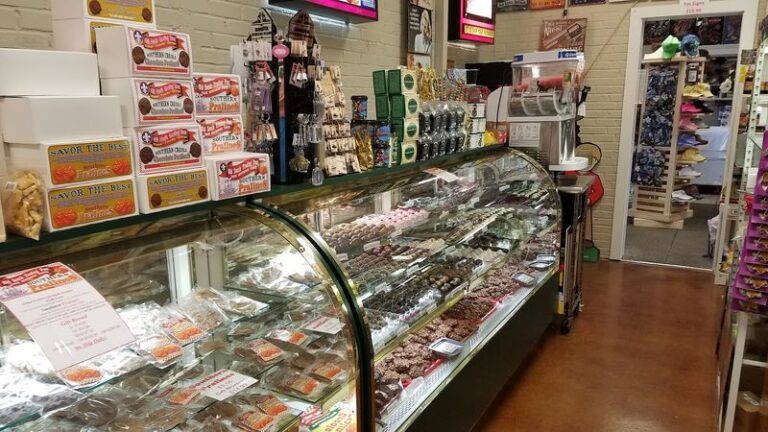 The Mississippi Gift Shop Where You Can Buy Fresh Fudge, Pralines And Peanut Brittle Next To Alligator Heads Since 2003