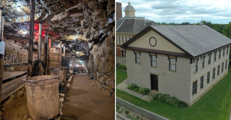 This Wisconsin Museum Lets You Descend Into A Real Mine Before Riding An Old Mine Train
