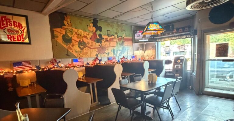 This Wisconsin Local Favorite Serves Meals Surrounded By Mickey Mouse Memorabilia