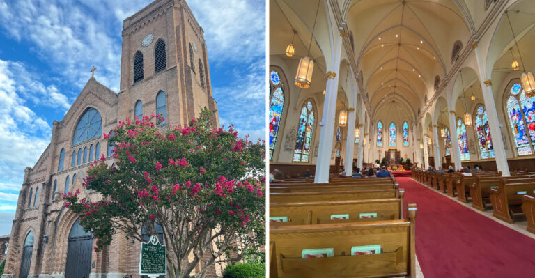 Mississippi Has A Gothic Cathedral With A Vaulted Sanctuary And Stained Glass That Makes Families Feel Welcome