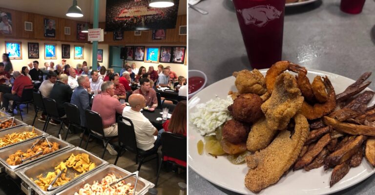 Unlike Modern Seafood Spots, This Arkansas Restaurant Still Fries Catfish The Old-Fashioned Way