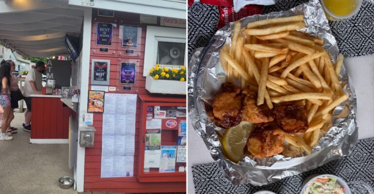 This Tiny Maine Lobster Shack Serves Fresh Rolls At Prices That Beat Fast Food