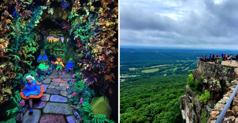 Glowing Lights Wind Through Caves, Rock Bridges And Mountaintop Gardens In Georgia Starting In November