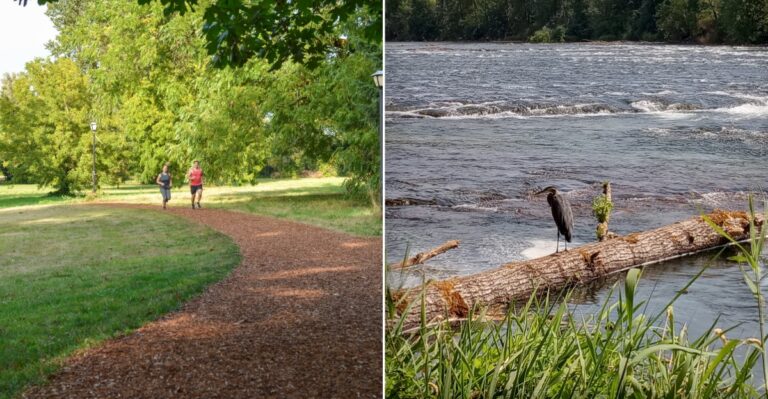 This Easy Oregon Jogging Route Has Beautiful River Views And Fall Foliage