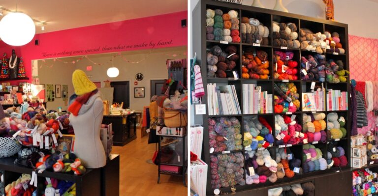 This Massachusetts Stitching Shop Is A Dream Stop For Knitters, Crocheters And Sewers