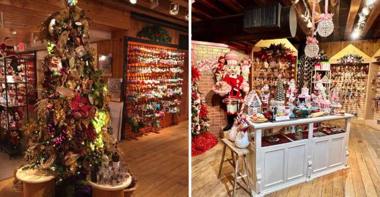 This Massachusetts Christmas Store Has Two Floors Packed With Ornaments All Year Long