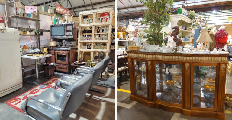 Pay $1 At The Door Of This Flowood Flea Market And You’ll Leave With A Backseat Full Of Antiques And Retro Games
