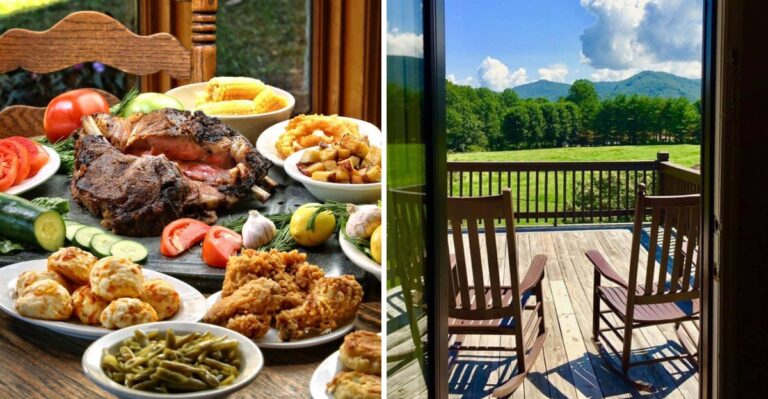 Georgia Has A Family-Style Mountain Restaurant Where Platters Of Southern Comfort Food Keep Coming