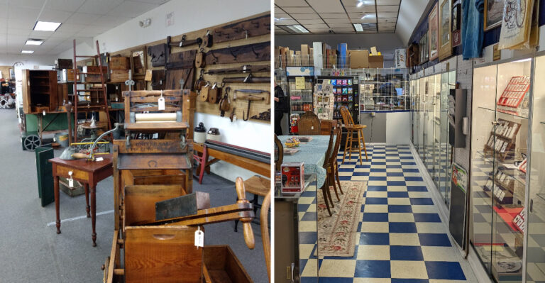 The Upstate New York Antique Mall Where More Than 100 Vendors Fill One Building