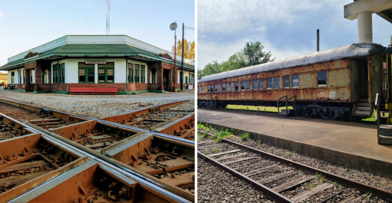 These 6 Small-Town Mississippi Railroad Museums Tell The Story Of The Towns The Tracks Built