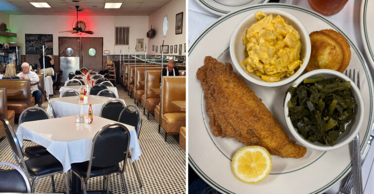This Nearly Century-Old Diner In Jackson, Mississippi Still Serves Broiled Redfish From Family Recipes Handed Down For Generations
