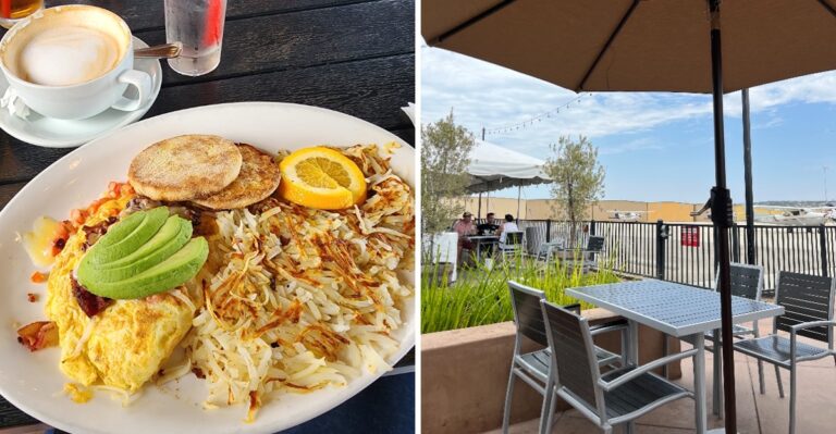 This California Airport Cafe Serves Classic Breakfast With Front-Row Views Of Planes Landing