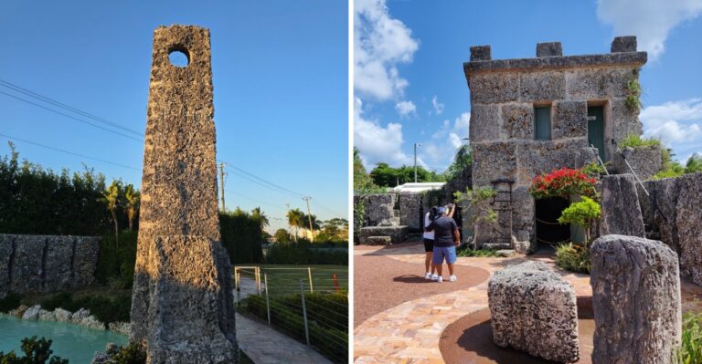 One Man Carved An Entire Castle Out Of Coral Rock In Florida And Nobody Knows Exactly How