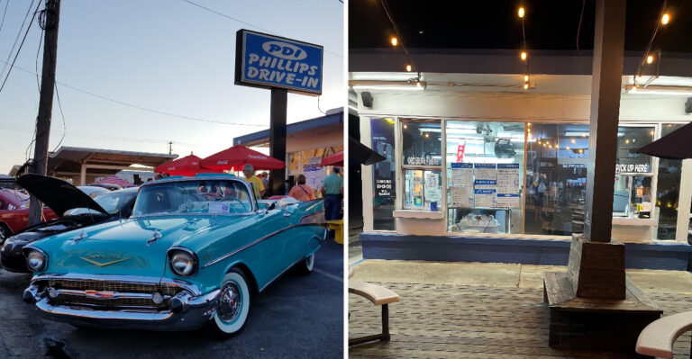 This Nearly 80-Year-Old Mississippi Drive-In Still Serves Jumbo Cheeseburgers, Homemade Onion Rings, And Thick Malts