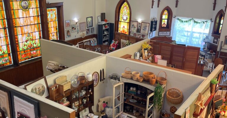 The Coolest Place To Shop In Wisconsin, This Vintage Store Fills A Historic Church With Unexpected Finds