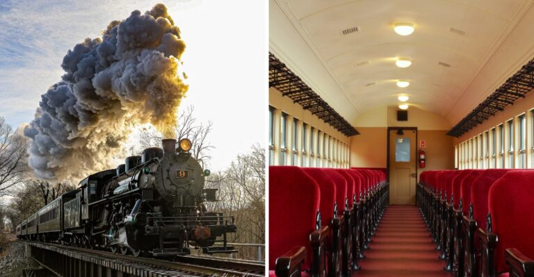 This New Jersey Train Lets You Enjoy A Delicious Meal While Rolling Through The Countryside