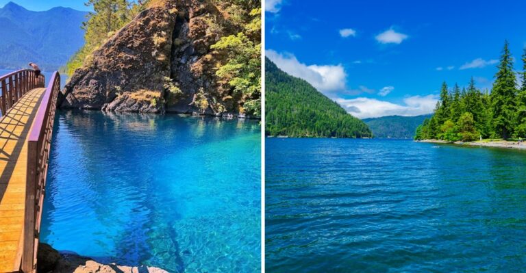 This Secret Washington Lake Has Water So Clear You Might Mistake It For The Caribbean