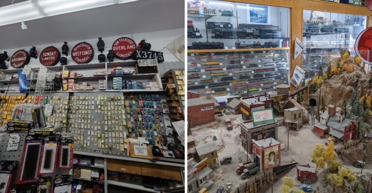 This Old-School California Hobby Shop Is A Dream Come True For Model Train Lovers
