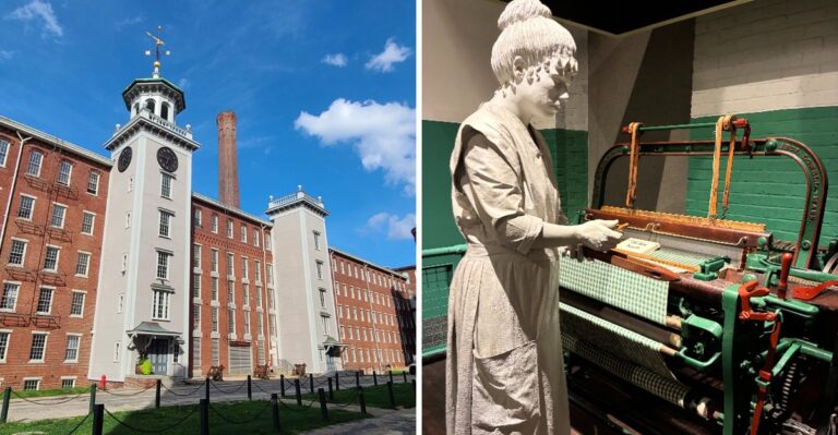 This Historic Textile Mill In Massachusetts Is Now A Museum Filled With America’s Industrial Past