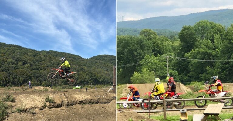 Kids On Minis And A-Class Racers Get Their Own Practice Sessions At This Massachusetts Motocross Track