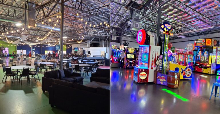 This Reno, Nevada Entertainment Spot Packs More Than 50 Arcade Games Into One Huge Playground