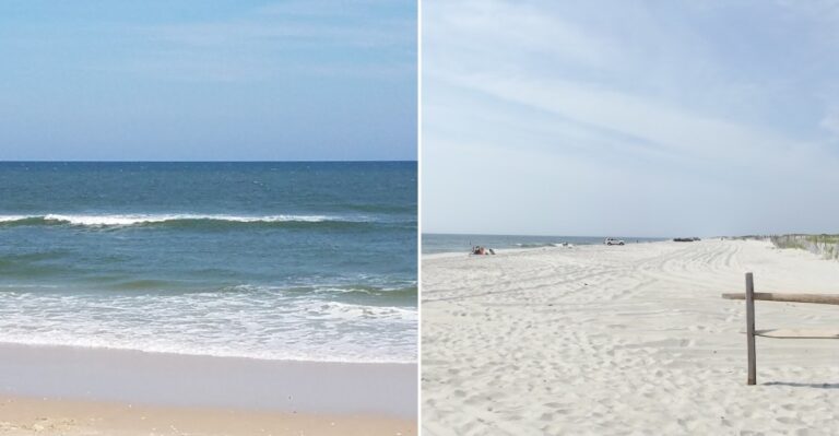 This New Jersey Beach Has Clear Water And Sand That Barely Resembles New England