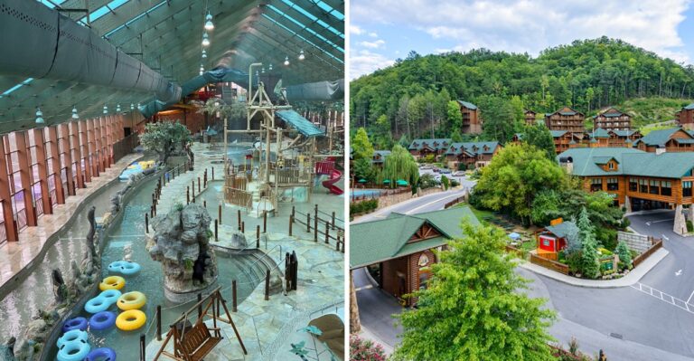 This Tennessee Mountain Resort Has A Massive 60,000-Square-Foot Indoor Waterpark Open Year-Round