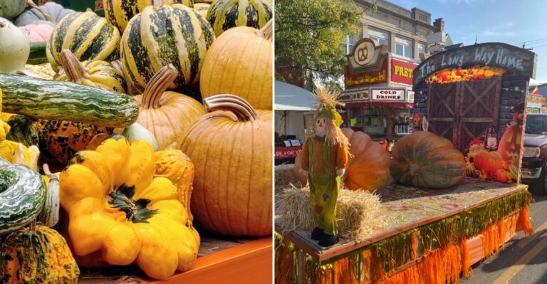 Ohio’s Famous Pumpkin Show Fills Downtown For Four Days With Giant Pumpkins And Festivities