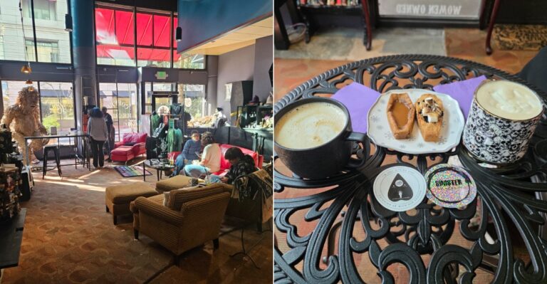 This Quirky Oregon Cafe Looks Like Halloween Every Day Of The Year